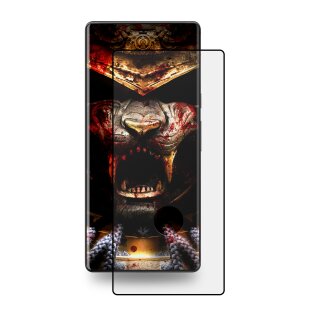 1x 9H Panzerglas für Google Pixel 7 Pro FULL CURVED KLAR Displayglas Hartglas Schutzglas ECHTES Tempered Hartglas Glasfolie