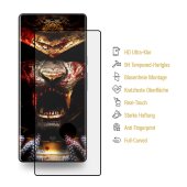 1x 9H Panzerglas für Google Pixel 7 Pro FULL CURVED KLAR Displayglas Hartglas Schutzglas ECHTES Tempered Hartglas Glasfolie