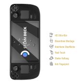 1x Panzerfolie für Valve Steam Deck ANTI-SHOCK Displayschutzfolie Schutzfolie HD KLAR PET Kunststoff ANTI-KRATZ/ ANTI-BRUCH/ ANTI-SCHMUTZ