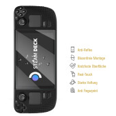 2x Panzerfolie für Valve Steam Deck Displayschutz MATT Schutzfolie Entspiegelt ANTI-REFLEX/ ANTI-SHOCK/ ANTI-KRATZ