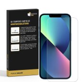 3x 9H Hartglas für iPhone 14 Displayschutz...