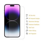2x 9H Hartglas für iPhone 14 Pro Displayschutz Schutzglas Folie Panzerfolie KLAR