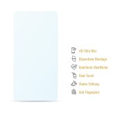 6x 9H Nano-Glass für Samsung Galaxy S23 3D KLAR Anti-Shock Anti-Bruch Anti-Stoß Anti-Schmutz Panzernanoglas Displayschutz Schutzfolie Panzerfolie Panzerglas Screen-Protector