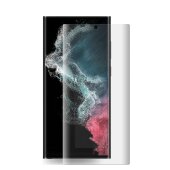 2x Hydrogel-Glass für Samsung Galaxy S23 Ultra Selbstheilend für Micro Kratzer 3D KLAR Panzerfolie Displayschutz Schutzfolie Screen-Protector