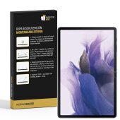 4x Panzerfolie für Samsung Galaxy Tab S7 Plus Displayschutz HD KLAR Schutzfolie PET Kunststoff Panzerglas Schutzglas