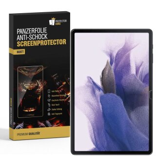 6x Panzerfolie für Samsung Galaxy Tab S7 FE ANTI-SHOCK Displayschutz Schutzfolie MATT/ENTSPIEGELT/ ANTI-REFLEX/ ANTI-KRATZ/ ANTI-STOß/ ANTI-BRUCH/ ANTI SPLITTER