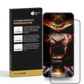 3x 9D Keramik-Glass für Samsung Galaxy S21 FE FULL COVER 3D KLAR Panzerfolie Displayschutz Schutzfolie Ceramic Screen-Protector