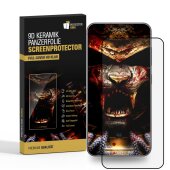6x 9D Keramik-Glass für Samsung Galaxy S21 FE FULL COVER 3D KLAR Panzerfolie Displayschutz Schutzfolie Ceramic Screen-Protector