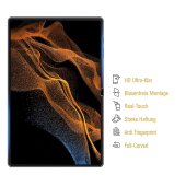 3x Displayschutzfolie für Samsung Galaxy Tab S8 Ultra Displayfolie Schutzfolie HD KLAR