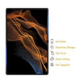 4x Displayschutzfolie für SamsungGalaxy Tab S8 Ultra ANTI-REFLEX Schutzfolie MATT ENTSPIEGELT