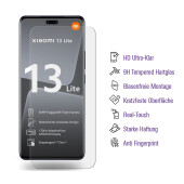 2x UV-Liquid 9H Panzerglas für Xiaomi 13 Lite 3D KLAR echtes Tempered Panzerhartglas Schutzglas Displayschutz Panzerfolie Schutzfolie Screen Protector