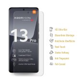 1x Panzerfolie für Xiaomi 13 Pro FULL CURVED Displayschutz Schutzfolie KLAR/ ANTI-SHOCK/ ANTI-KRATZ/ ANTI-BRUCH/ ANTI-SCHMUTZ