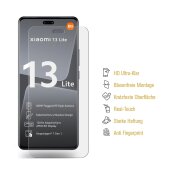 6x Hydrogel-Glass für Xiaomi 13 Lite Selbstheilend für Micro Kratzer 3D KLAR Panzerfolie Displayschutz Schutzfolie Screen-Protector