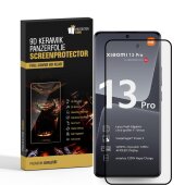4x 9D Keramik-Glass für Xiaomi 13 Lite FULL COVER 3D...