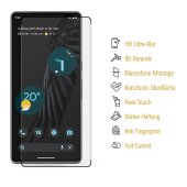 6x 9D Keramik-Glass für Google Pixel 7 Pro FULL COVER 3D KLAR Panzerfolie Displayschutz Schutzfolie Ceramic Screen-Protector