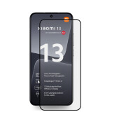 1x 9D Keramik-Glass für Xiaomi 13 FULL COVER 3D KLAR Panzerfolie Displayschutz Schutzfolie Ceramic Screen-Protector