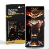 4x Hydrogel-Glass für Google Pixel 7 Pro Selbstheilend für Micro Kratzer 3D KLAR Panzerfolie Displayschutz Schutzfolie Screen-Protector