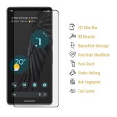 4x 9D Keramik-Glass für Google Pixel 6 3D KLAR Panzerfolie Displayschutz Schutzfolie Ceramic Screen-Protector