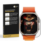 6x 9D Keramik-Glass für Apple Watch Ultra 49mm 3D KLAR Panzerfolie Displayschutz Schutzfolie Ceramic Screen-Protector