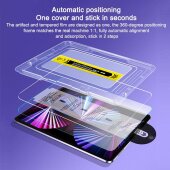 2x 9H Panzerglas für iPad 10.2 /7 / 8 / 9 Generation HD KLAR Auto Dust Elimination Displayschutz Schutzglas Tempered Screen-Protector