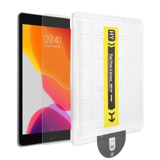 6x 9H Panzerglas für iPad 10.2 /7 / 8 / 9 Generation HD KLAR Auto Dust Elimination Displayschutz Schutzglas Tempered Screen-Protector