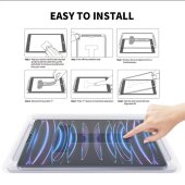 6x 9H Panzerhartglas für  iPad Pro 11 10.9 (2018-2019-2020-2021-2022) 3D KLAR Displayglas Schutzglas Displayschutz ECHTES Tempered Panzerglas Montagehilfe