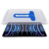 4x 9H Panzerhartglas für  iPad Pro 12.9 (2018-2019-2020-2021-2022) 3D KLAR Displayglas Schutzglas Displayschutz ECHTES Tempered Panzerglas Montagehilfe