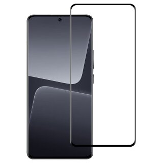 2x 9H Panzerglas für Xiaomi 13T/ 13T Pro FULL COVER 3D KLAR Displayschutz Schutzglas echtes Tempered Glass Schutzfolie Panzerfolie Screen-Protector