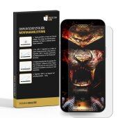6x 9H Panzerglas für iPhone 15  Nano-Glass MATT entspiegelt Displayschutz Schutzglas Schutzfolie Panzerfolie Screen-Protector ANTI-SHOK ANTI-BRUCH-ANTI-STOß