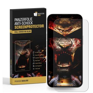 3x 9H Nano-Glass für iPhone 15 Pro 3D KLAR Anti-Shock Anti-Bruch Anti-Stoß Anti-Schmutz Panzernanoglas Displayschutz Schutzfolie Panzerfolie Panzerglas Screen-Protector