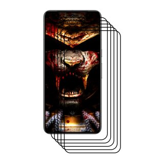 5x Echtes Tempered 9H Panzerhartglas für Google Pixel 8a 3D KLAR FULL COVER Displayschutz Schutzglas Displayglas Panzerglas Glasfolie Sicherheitsglas