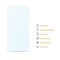 3x Displayschutzfolie für iPad Mini 1 FLEXIBLE PREMIUM FULL COVER Schutzfolie MATT ENTSPIEGELT