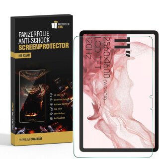 6x 9H Panzerglas für Samsung Galaxy Tab S8 HD KLAR Flexibler Displayschutz Schutzglas Schutzfolie Panzerfolie
