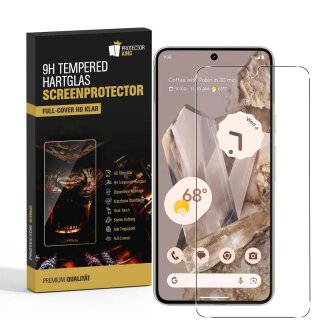 4x Flexibles 9H Panzerglas für Google Pixel 8 Pro HD KLAR Displayschutz Schutzfolie Schutzglas Panzerfolie Screen-Protector Anti-Shock Anti-Bruch Anti-Stoß Anti-Schmutz