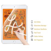 3x Paperfeel Schutzfolie für iPad Mini 4 Displayschutz Schreiben Malen Skizzieren matt Anti-Reflex entspiegelt Screen-Protector