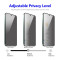 5x Blickschutz 9H Panzerhartglas für Google Pixel 8a ANTI-SPIONAGE ANTI-SPY PRIVACY Displayschutz Schutzglas Panzerfolie Schutzfolie Echtglas Tempered Panzerglas