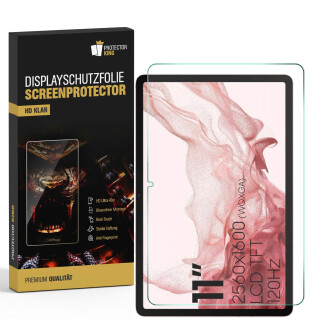 2x Displayschutz für Samsung Galaxy Tab S9 FE HD KLAR Schutzfolie Screen-Protector