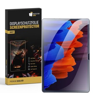 5x Displayschutz für Samsung Galaxy Tab S9 FE matt Anti-Reflex entspiegelt Schutzfolie Folie Screen-Protector