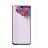 5x 9H Nano-Glass für Samsung Galaxy S20 Ultra FULL CURVED 3D KLAR Anti-Shock Anti-Bruch Anti-Stoß Anti-Schmutz Panzernanoglas Displayschutz Schutzfolie Panzerfolie Panzerglas Screen-Protector