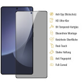 4x Blickschutz 9H Panzerglas für Samsung Galaxy S24 Ultra Anti-Spy Displayschutz Schutzglas Schutzfolie Tempered Hartglas Screen-Protector