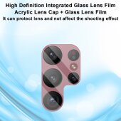 5x Kamera 9H Panzerhartglas für Samsung Galaxy S24 Ultra 3D KLAR ECHTES TEMPERED Panzerglas Kameraglas Kamerhartglas Kameraschutzglas Schutzglas Schutzfolie Panzerfolie