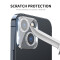 5x Kamera 9H Panzerhartglas für iPhone 14 Pro Max 3D KLAR ECHTES TEMPERED Panzerglas Kameraglas Kamerhartglas Kameraschutzglas