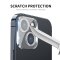 1x Kamera 9H Panzerhartglas für iPhone 13 3D KLAR ECHTES TEMPERED Panzerglas Kameraglas Kamerhartglas Kameraschutzglas