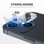 2x Kamera 9H Panzerhartglas für iPhone 13 3D KLAR ECHTES TEMPERED Panzerglas Kameraglas Kamerhartglas Kameraschutzglas
