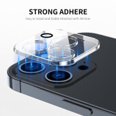 3x Kamera 9H Panzerhartglas für iPhone 13 Pro 3D KLAR ECHTES TEMPERED Panzerglas Kameraglas Kamerhartglas Kameraschutzglas