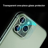 3x Kamera 9H Panzerhartglas für iPhone 11 Pro 3D KLAR ECHTES TEMPERED Panzerglas Kameraglas Kamerhartglas Kameraschutzglas