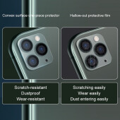 4x Kamera 9H Panzerhartglas für iPhone 11 Pro 3D KLAR ECHTES TEMPERED Panzerglas Kameraglas Kamerhartglas Kameraschutzglas