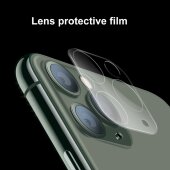 4x Kamera 9H Panzerhartglas für iPhone 11 Pro Max 3D KLAR ECHTES TEMPERED Panzerglas Kameraglas Kamerhartglas Kameraschutzglas