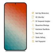 6x 9H Panzerglas für Samsung Galaxy S24 Plus ANTI-SPY PRIVACY echtes Tempered Glass Displayschutz Schutzglas Schuzfolie Panzerfolie Screen-Protector