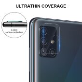 2x Kamera 9H Panzerhartglas für Samsung Galaxy A51 3D KLAR ECHTES TEMPERED Panzerglas Kameraglas Kamerhartglas Kameraschutzglas Schutzglas Schutzfolie Panzerfolie